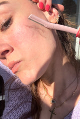 PeachRaze - Eco-Friendly Dermaplaning Razor ( 9 Razors -Glow Bundle)