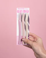 derma razors for shaving women's face at home